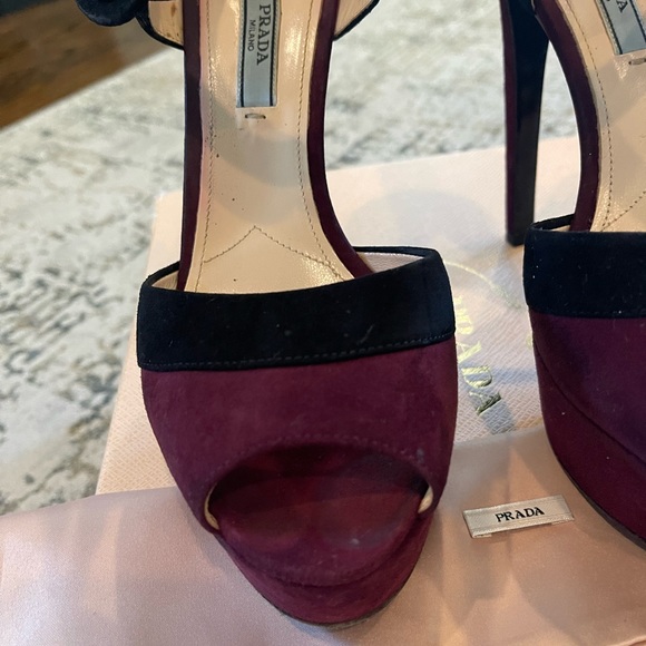 Prada Suede Heels - Picture 6 of 10
